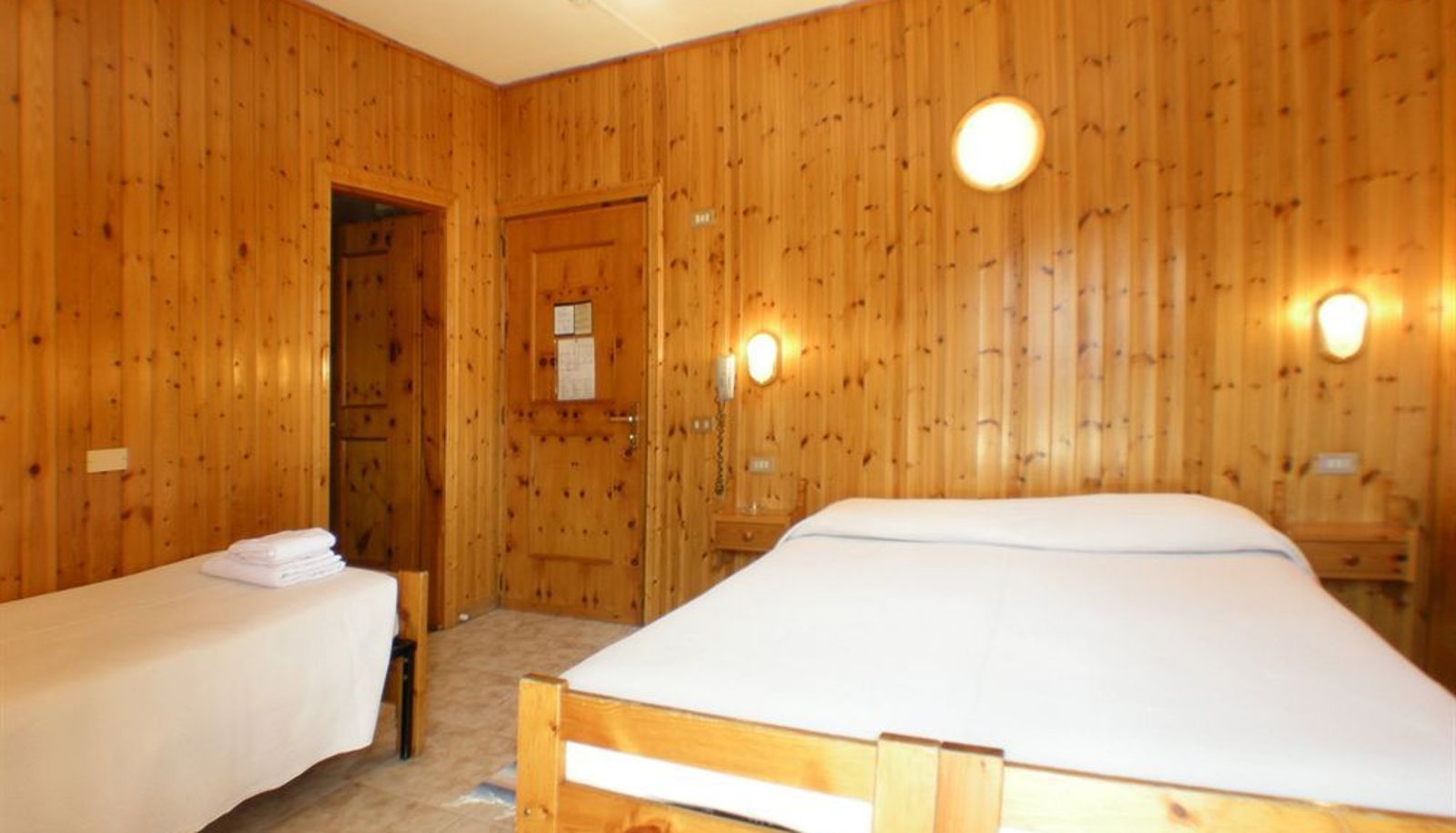 Dreibettzimmer - Hotel Ristorante Federia