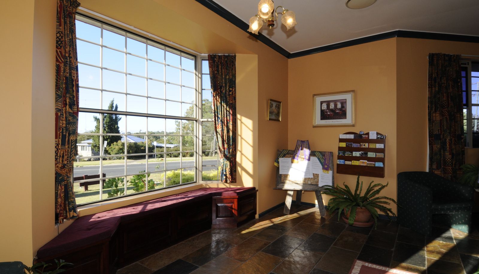 Receptie - McNevins Warwick Motel