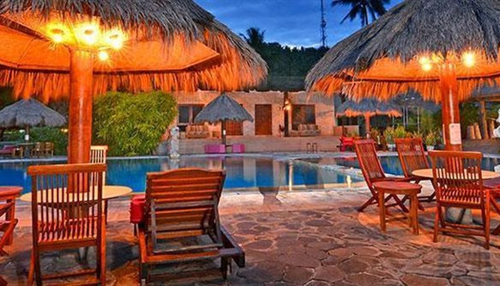 Basen - Pacific Beach Cottages Lombok