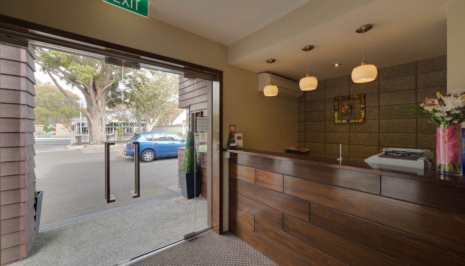 Rezeption - The Boulcott Lodge