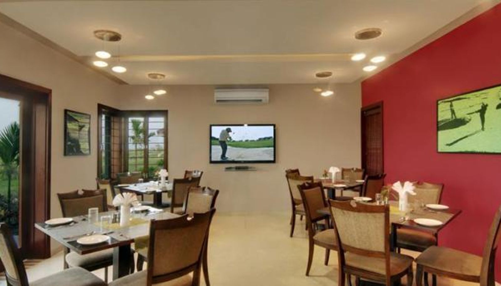 Ontbijtzaal in het restaurant - Kalhaar Blues and Greens