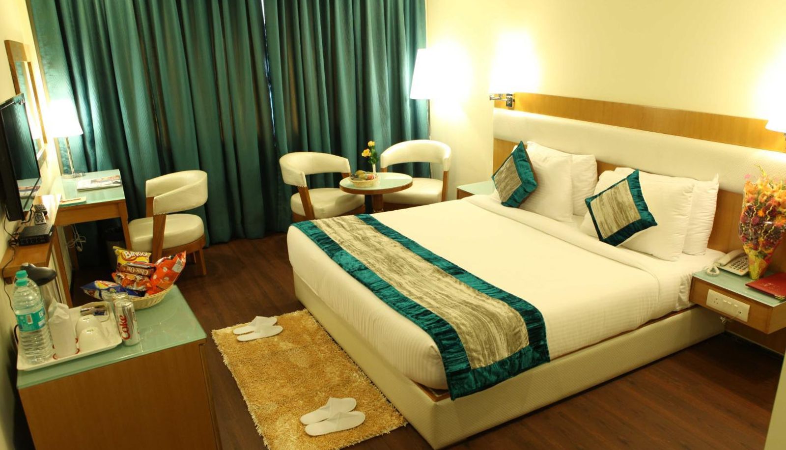 Komfortzimmer (Einzel) - Hotel Ramhan Palace - Mahipalpur