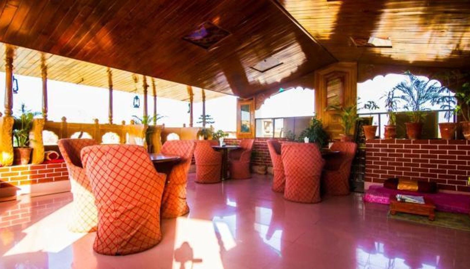 Sala prima colazione all'interno del ristorante - Hotel Bharat Villas