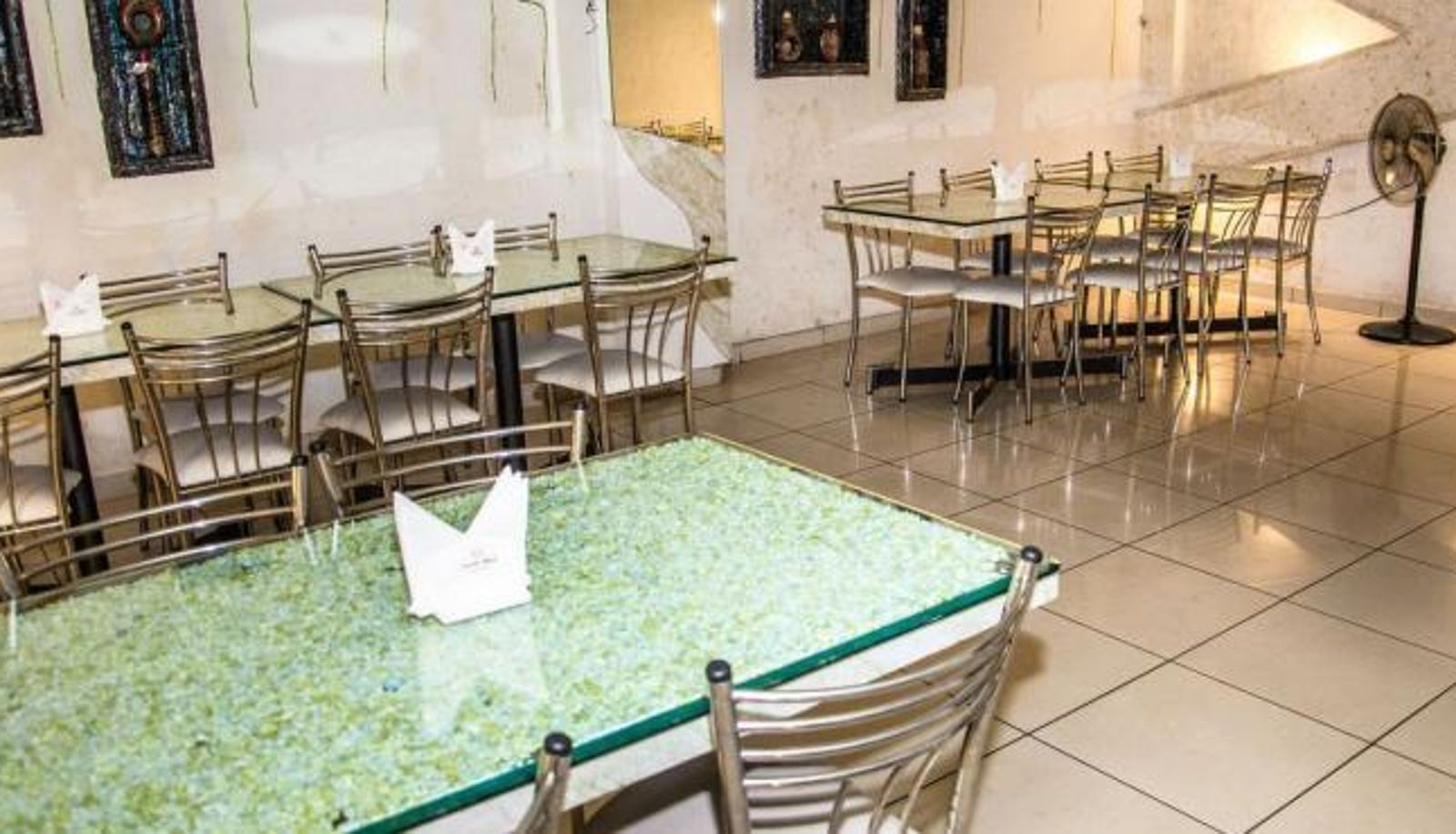 Breakfast room within the restaurant - Sarovar Hotel