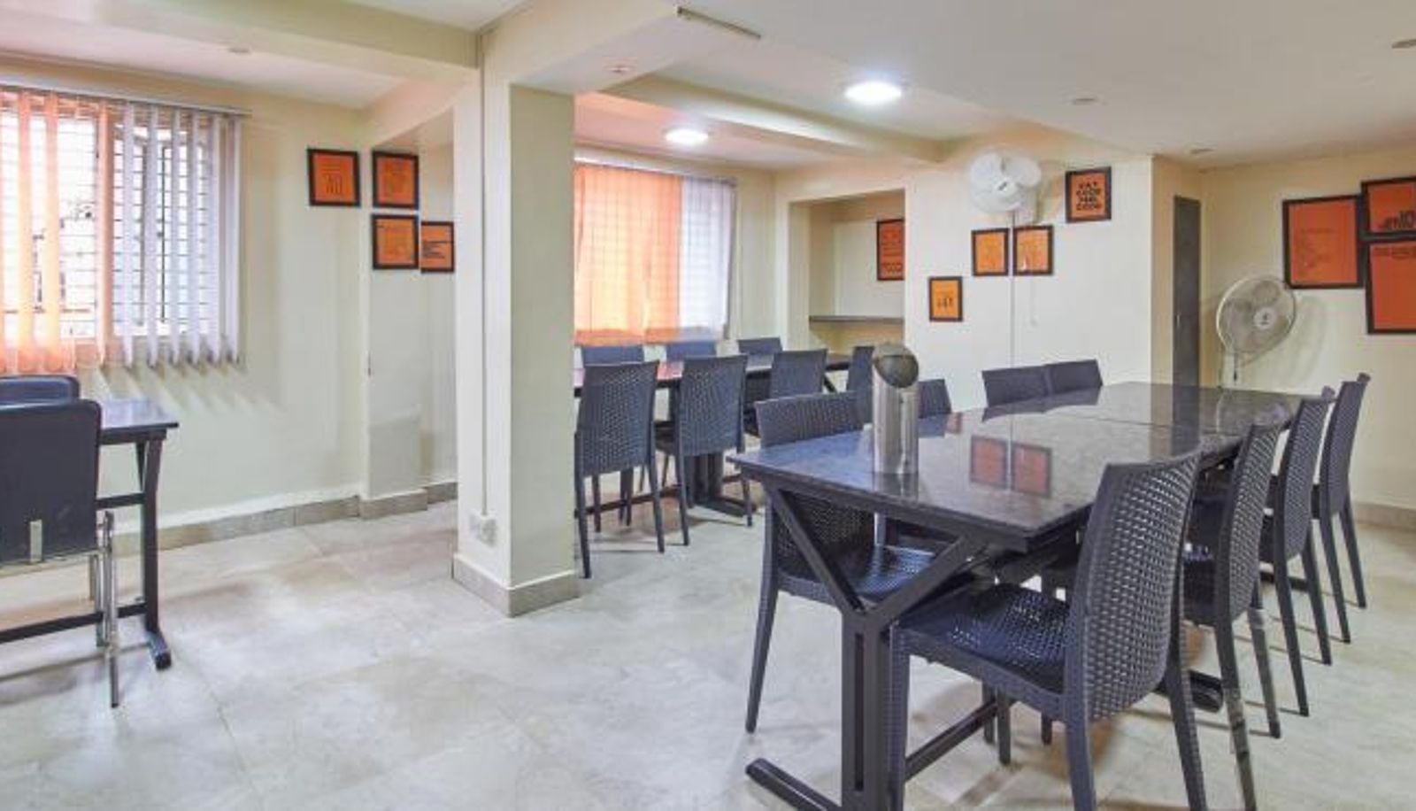 Breakfast room within the restaurant - MTR Residency