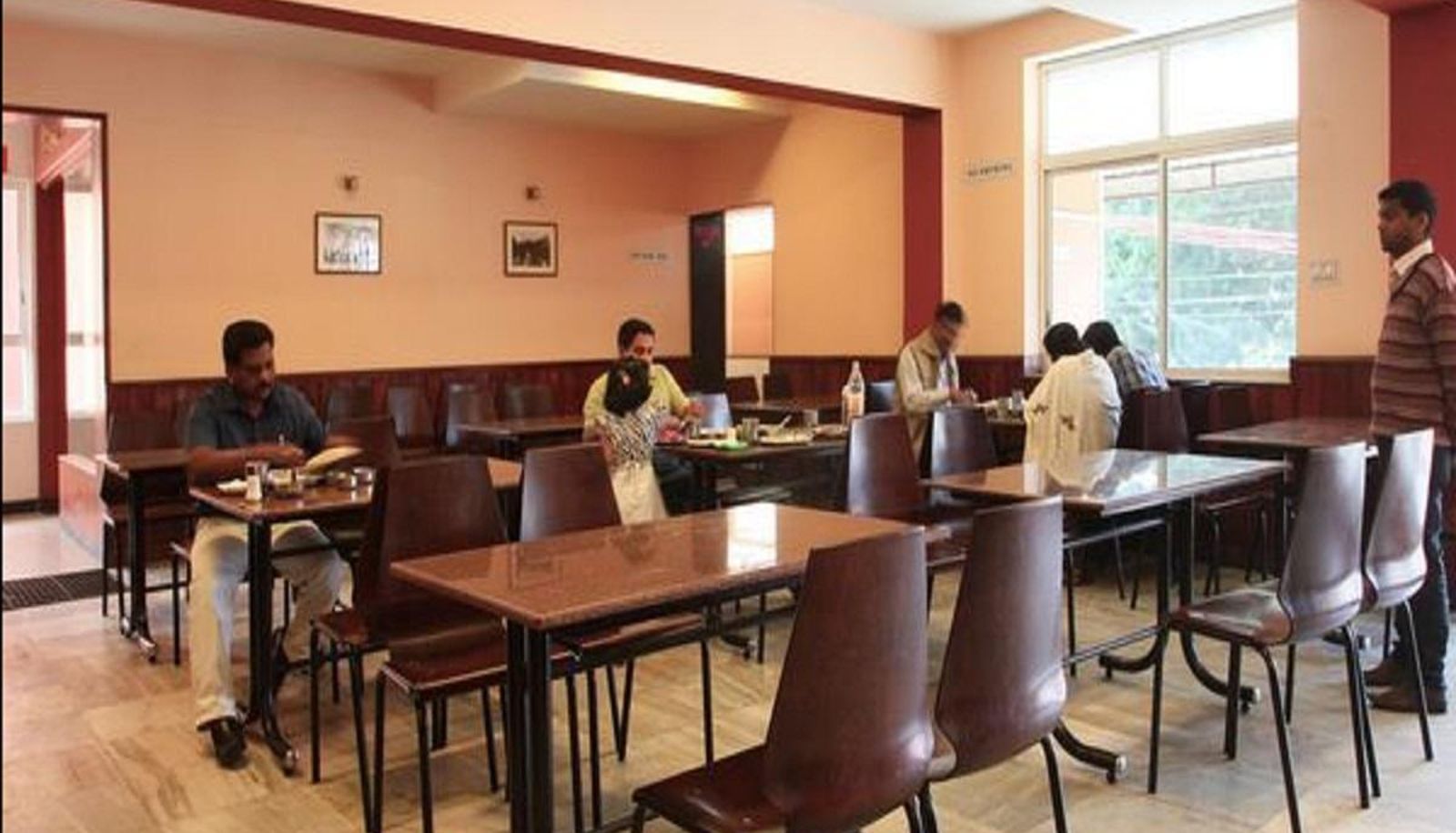 Breakfast room within the restaurant - Hotel Sanjay
