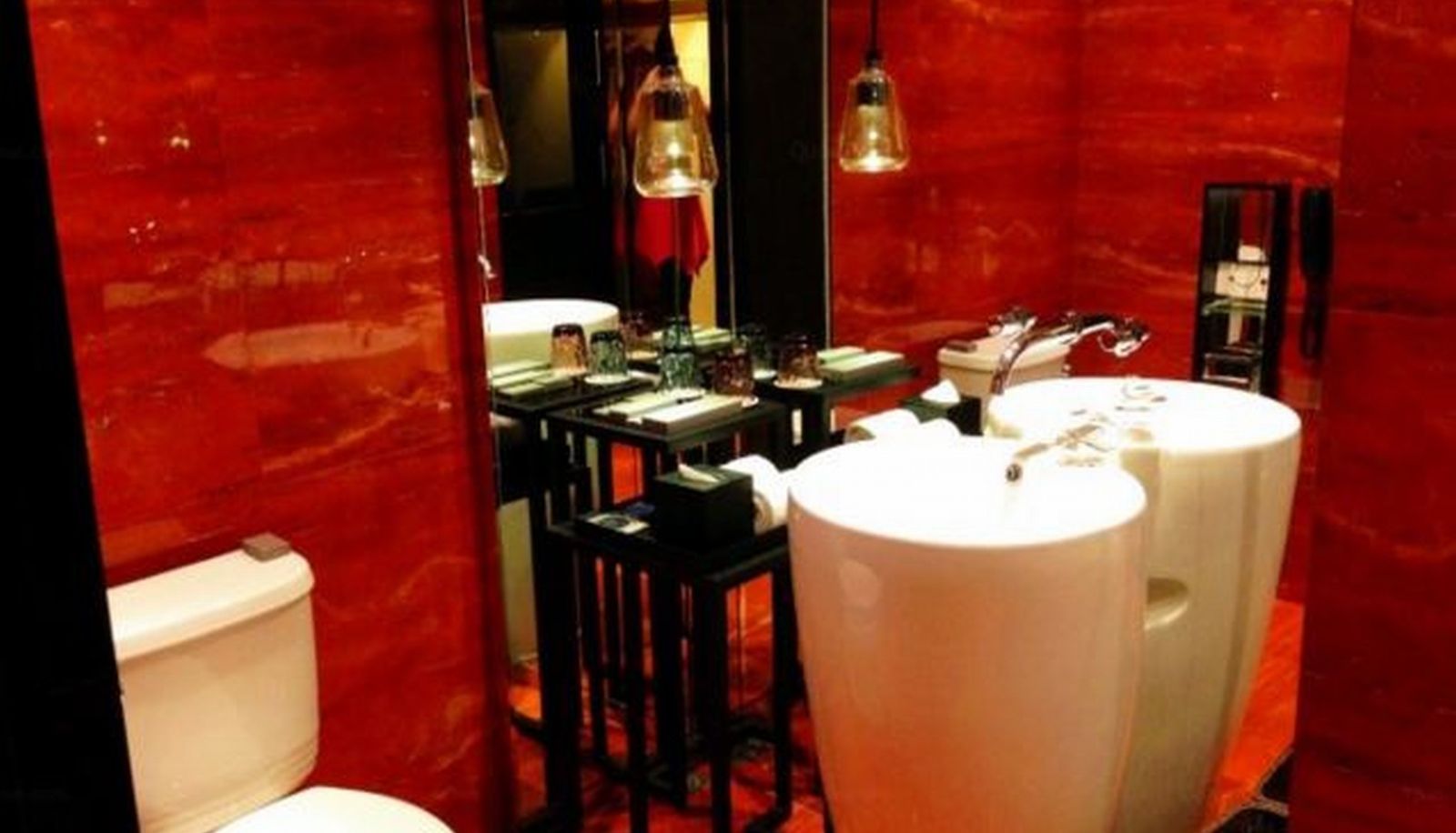 Badezimmer - Yintian International Business Hotel