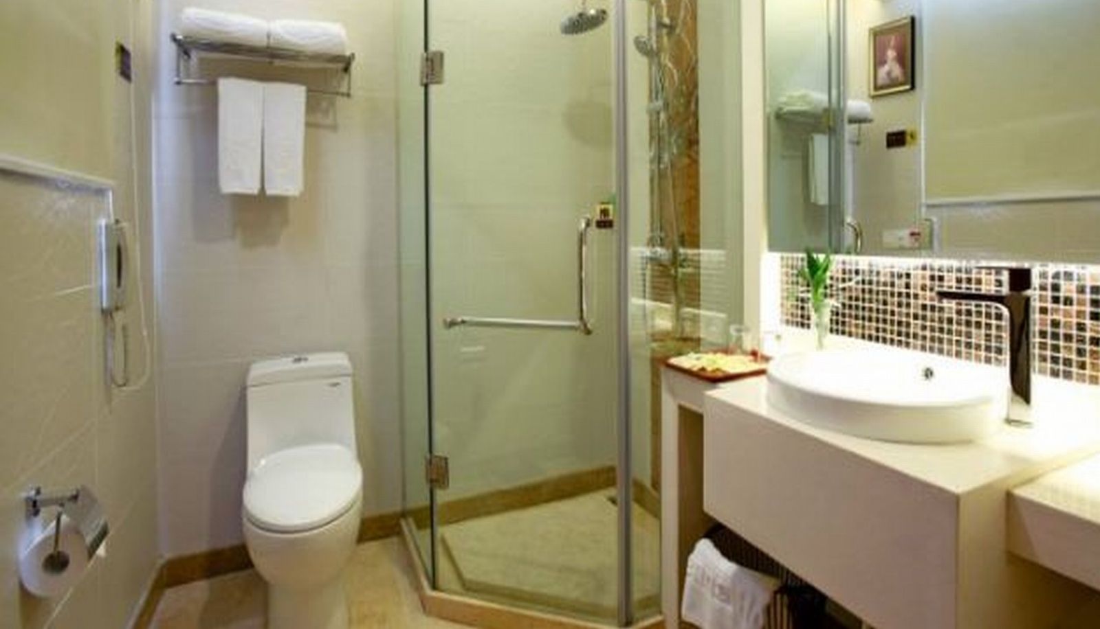 Badezimmer - Vienna International Hotel