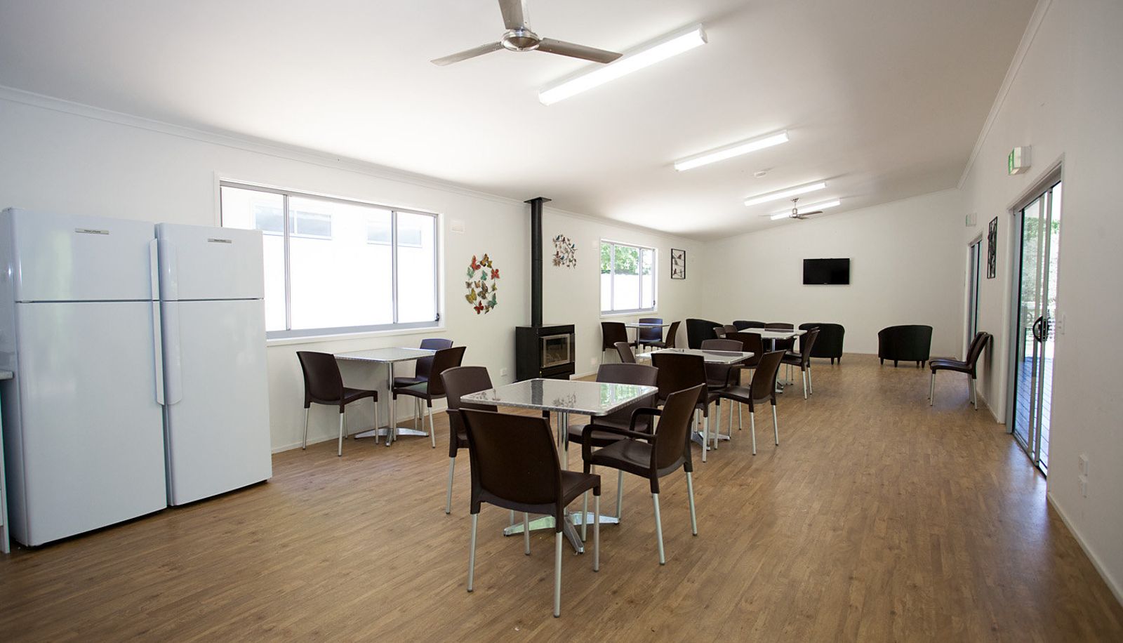Kitchen area in the room - Bright Holiday Park