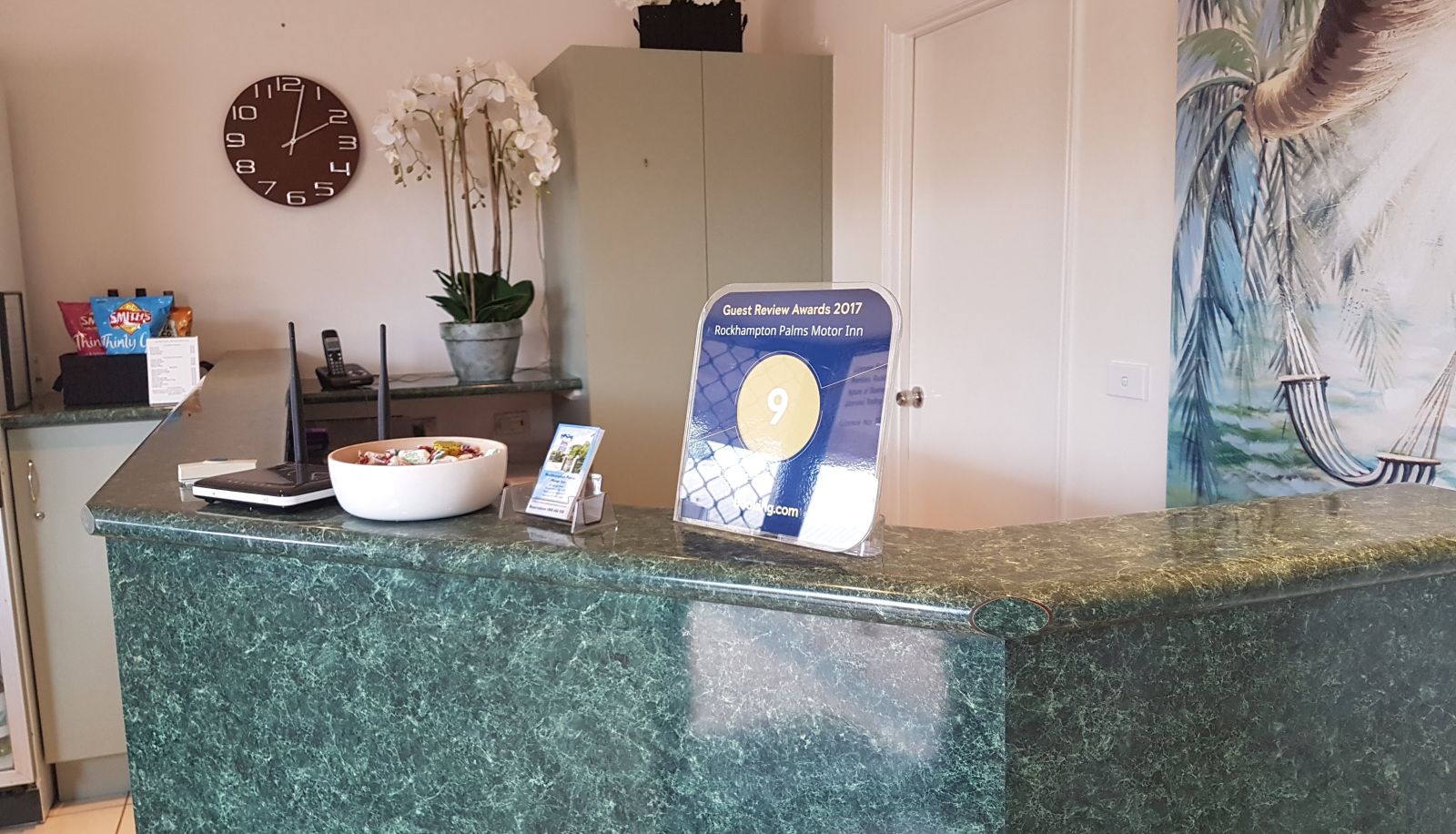 Reception - Rockhampton Palms Motor Inn