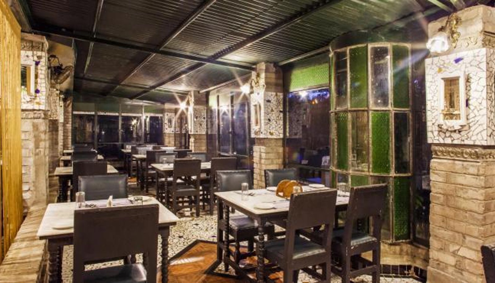 Breakfast room within the restaurant - Yercaud Lake Forest Hotel