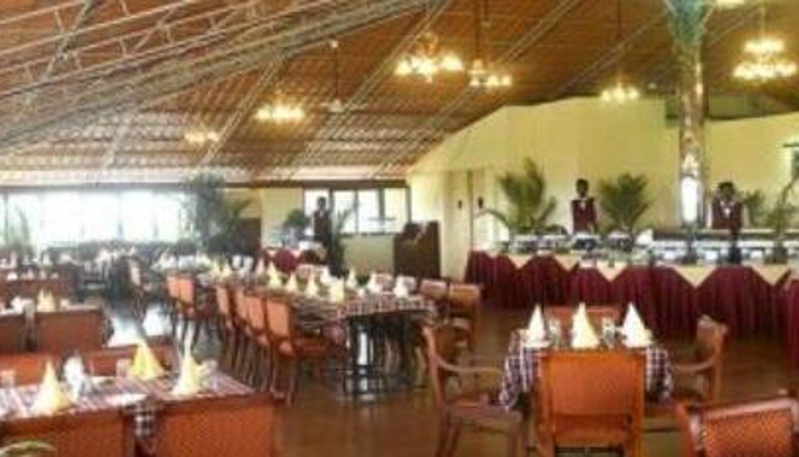 Breakfast room within the restaurant - Orchid Residency