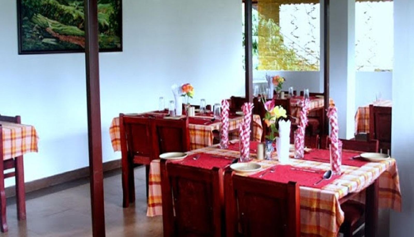 Breakfast room within the restaurant - Planet Green Plantation Resort