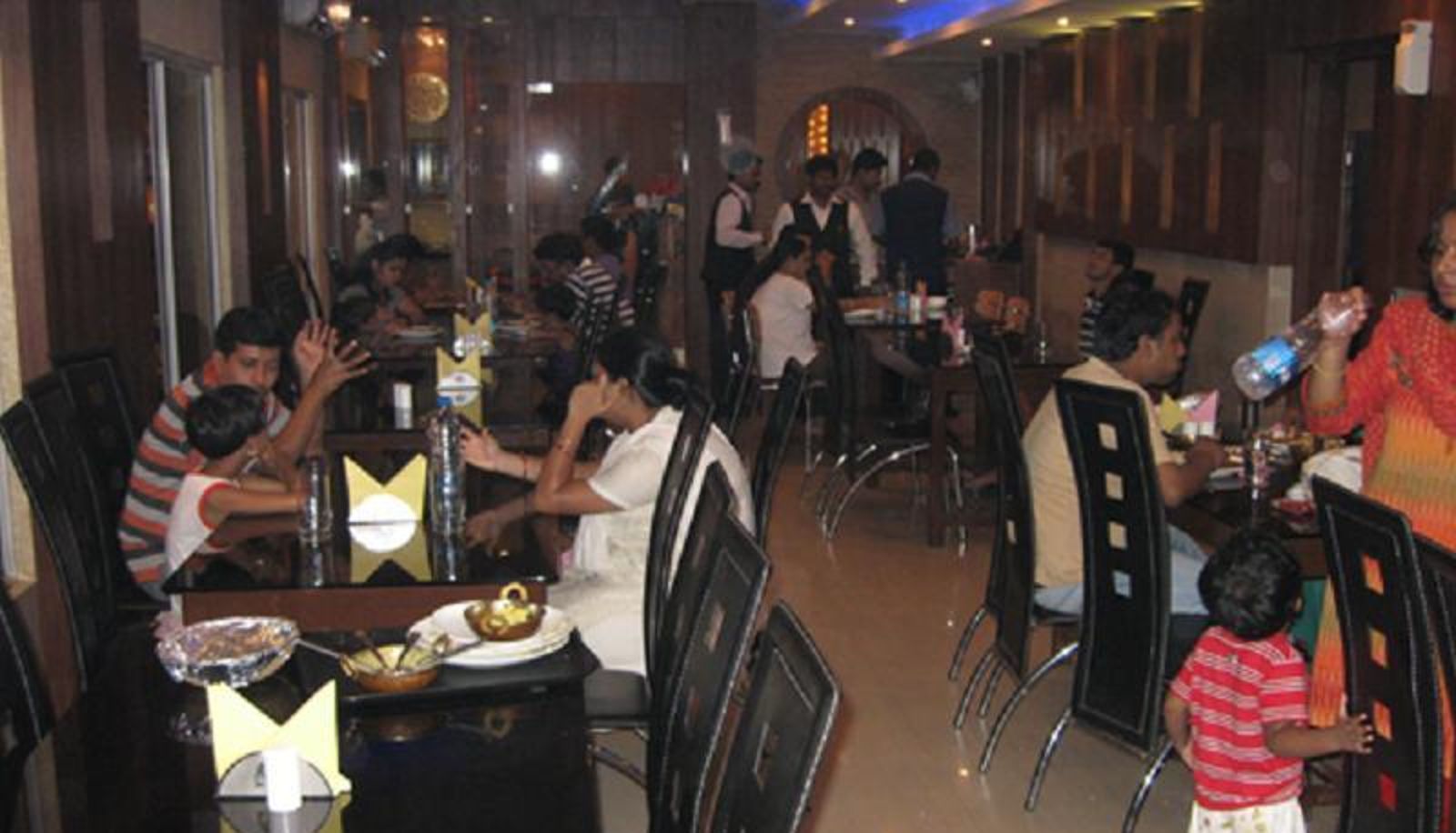 Breakfast room within the restaurant - Hotel Aditya International