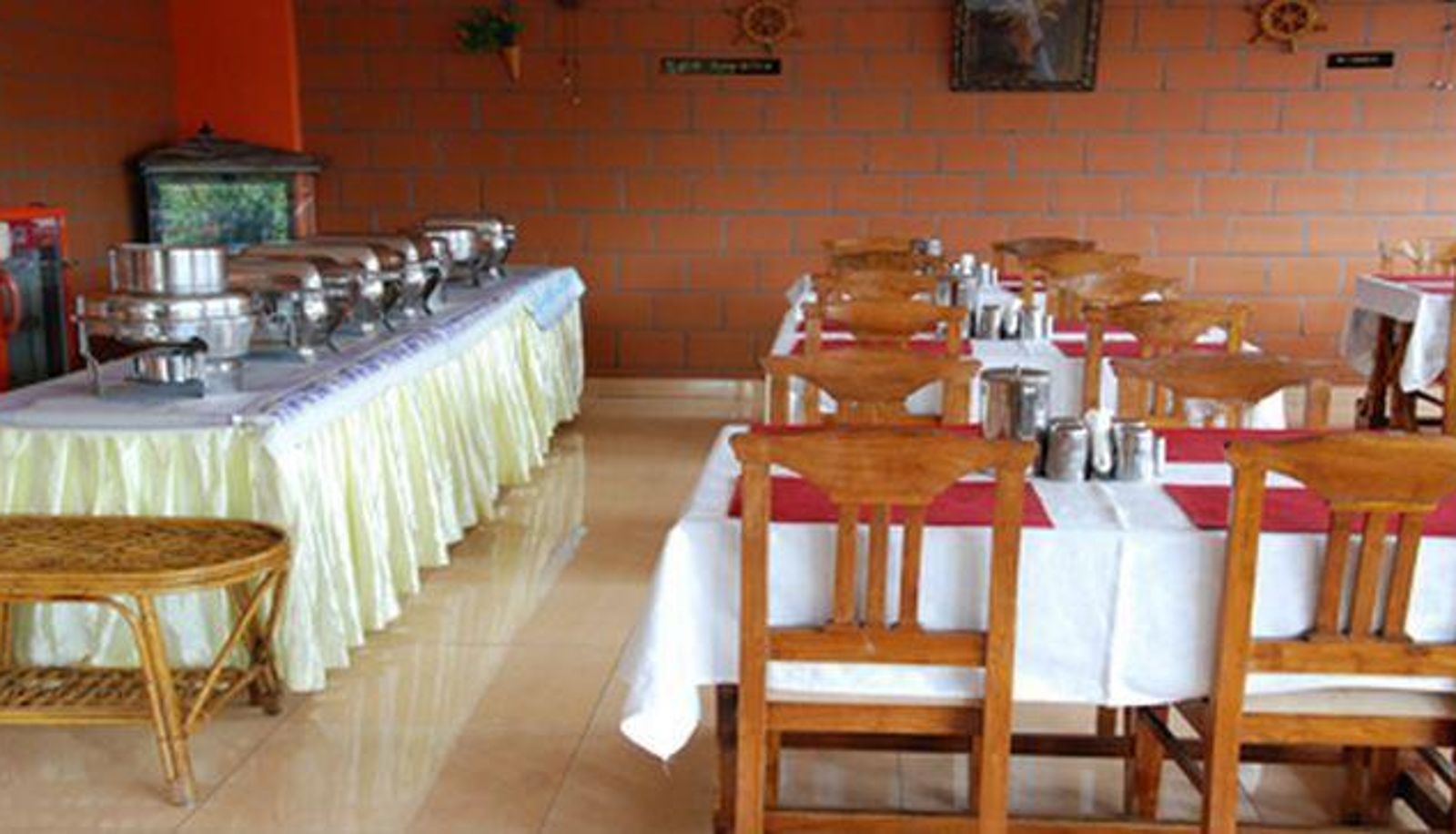 Breakfast room within the restaurant - The Nest Inn