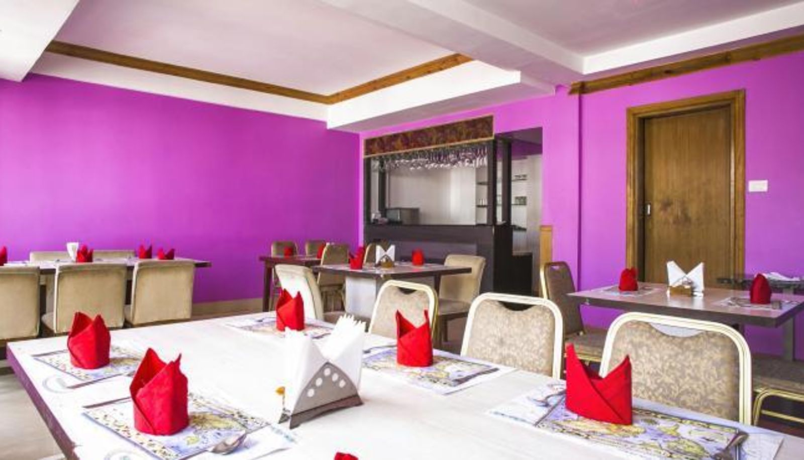 Breakfast room within the restaurant - Hotel Silk Route
