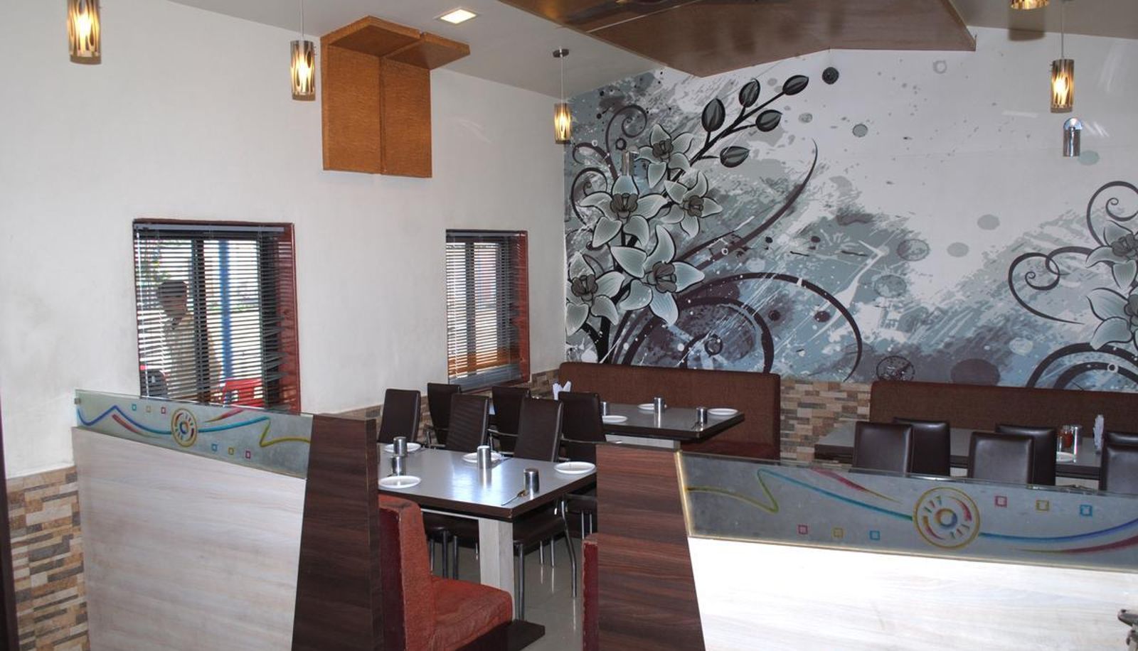 Breakfast room within the restaurant - Hotel Shubh Suvidha