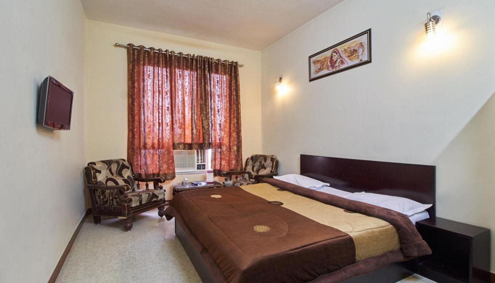 Chambre supérieure (simple) - Hotel Vatsalya
