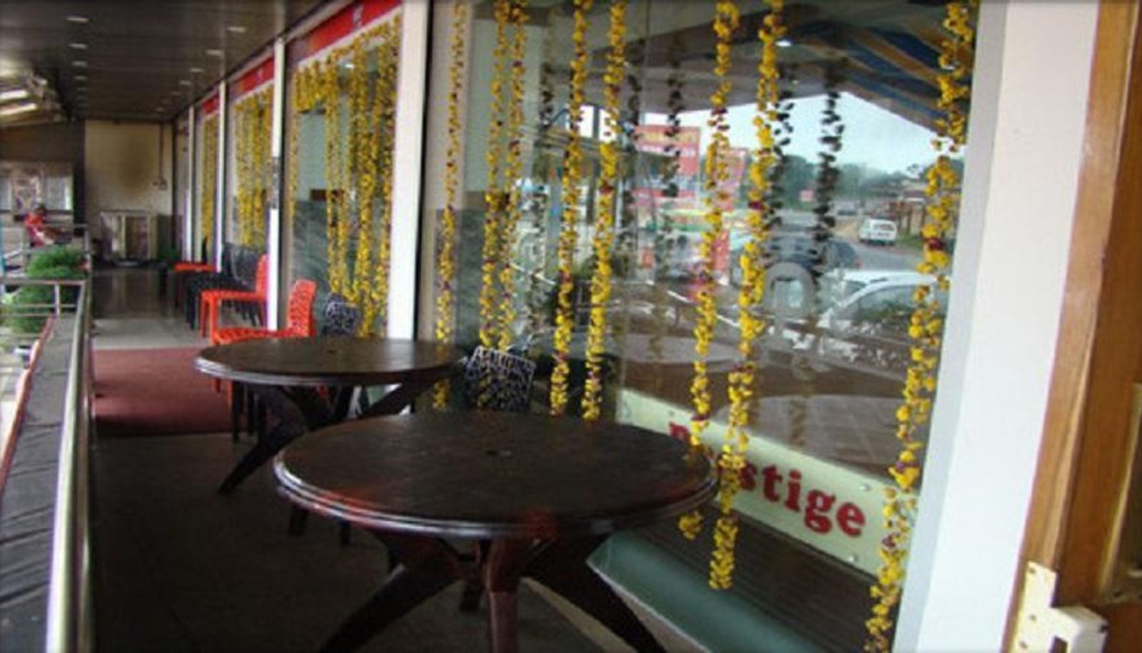 Breakfast room within the restaurant - Prestige Residency