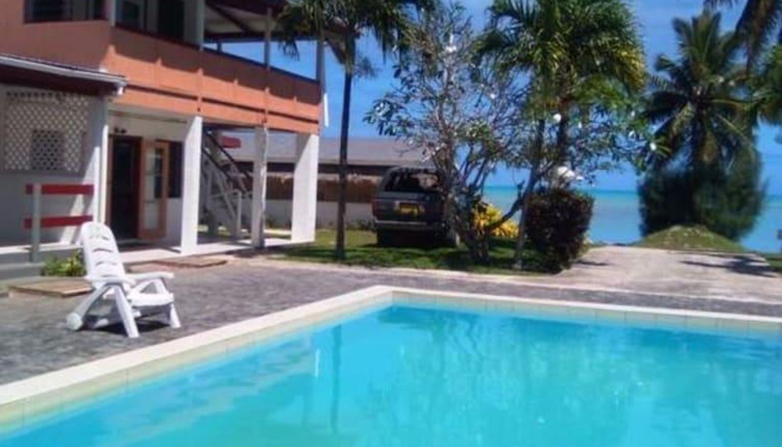 Pool - The Reef Motel Aitutaki