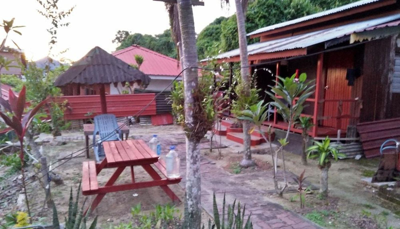 Intérieur de l'hôtel - Nazri Nipah Camp