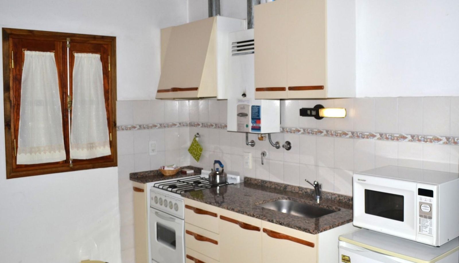Küchenbereich im Zimmer - Cabañas de la Colina