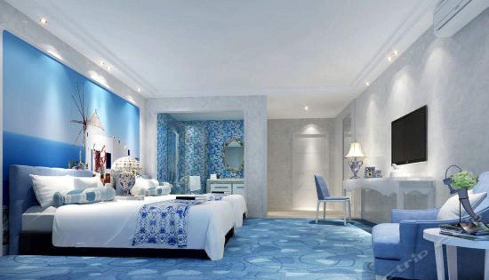 Standardzimmer - Changzhijiang Theme Hotel