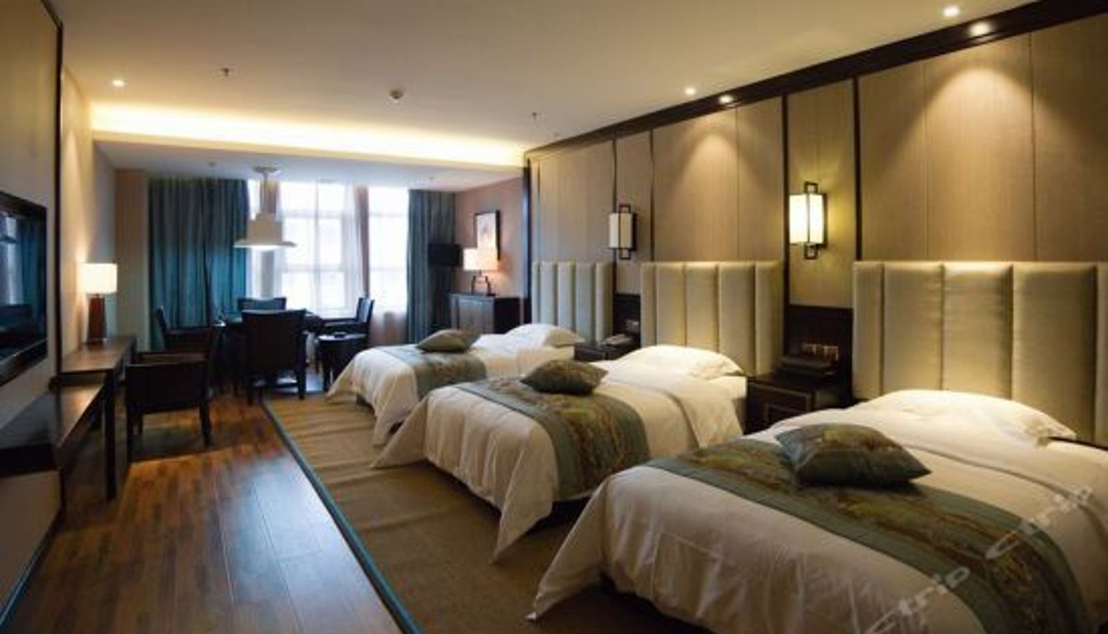 Dreibettzimmer - Datang Hot Spring Hotel