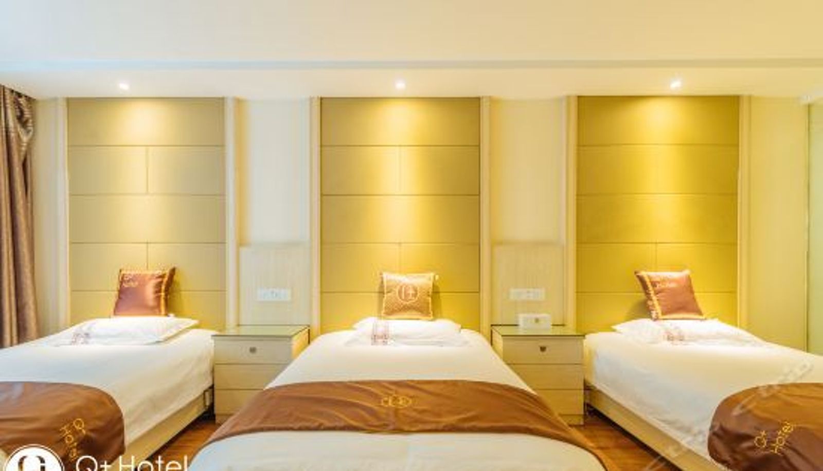 Pokój trzyosobowy - Q+ 365 Fashion Hotel (Huangshan Tangkou Nandamen)