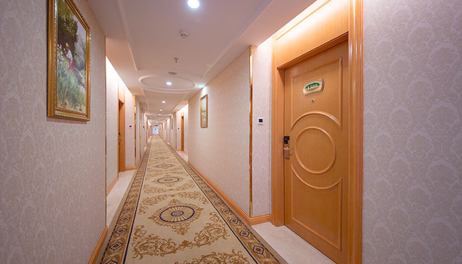 Interieur van het hotel - Vienna International Hotel  Wuhan East station Hua Wuhan Optical Valley Railway Station