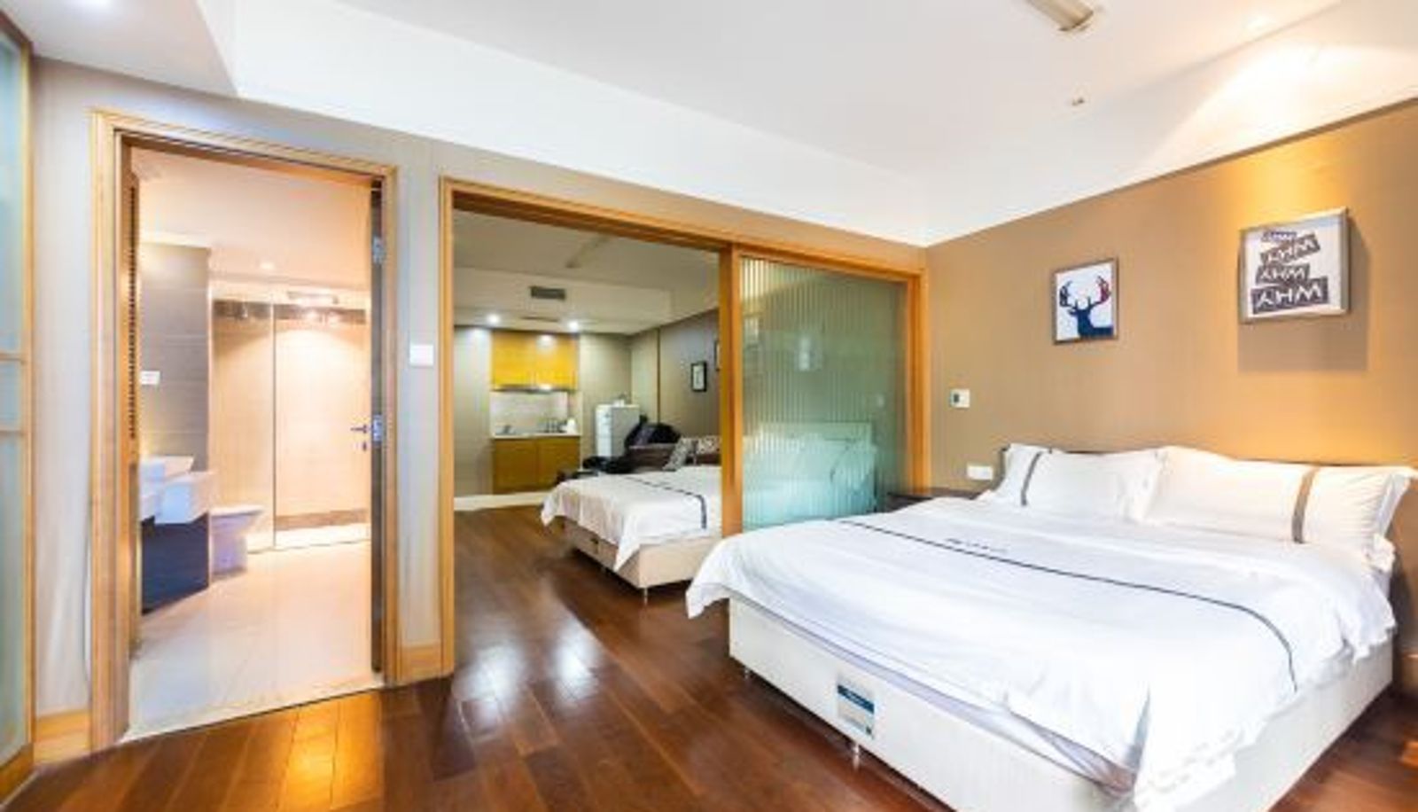 Habitación corporativa - Chongqing Wosiwei Apartment