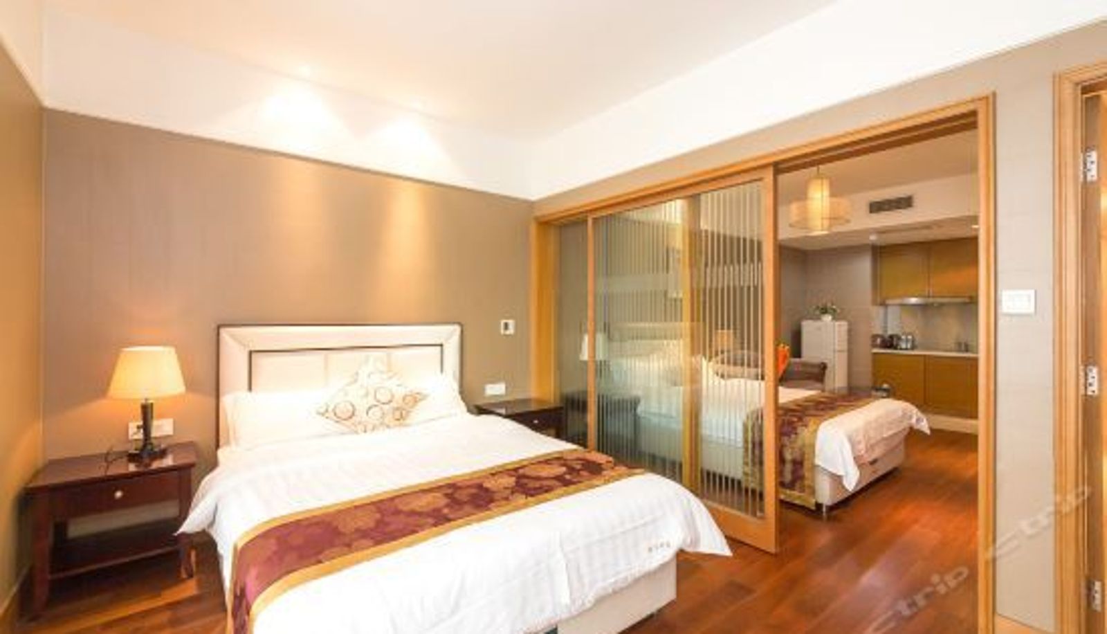 Business-Zimmer - City Impression Apartment Hotel (Chongqing Guanyinqiao Pedestrian Street)