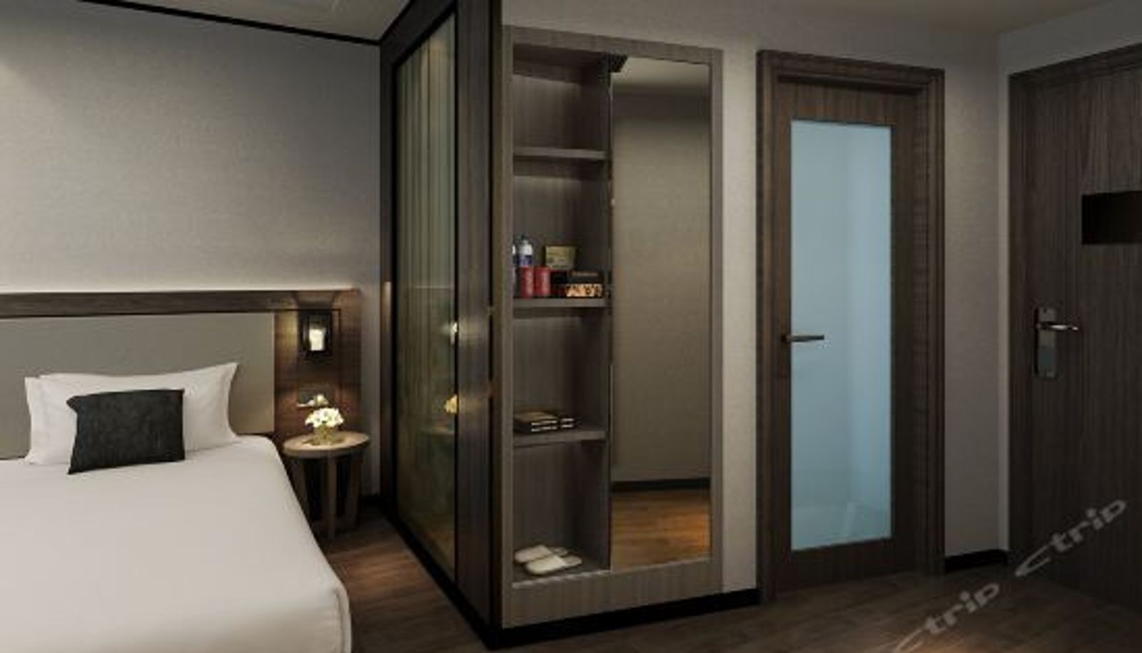 Business-Zimmer - Taoran Zhixing Fashion Hotel (Huangshi River View Guangchang Road)