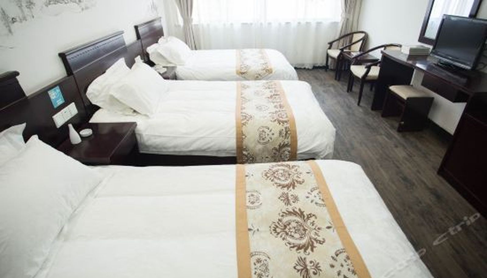 Pokój trzyosobowy - Haoyue Lanting Hostel (Huangshan Scenic Area Transfer Center)