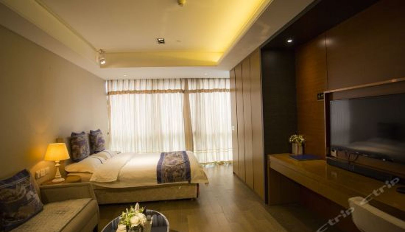 Habitación corporativa - Riguang Hai'an Holiday Apartment (Qingdao Zhonglian Free Harbor)