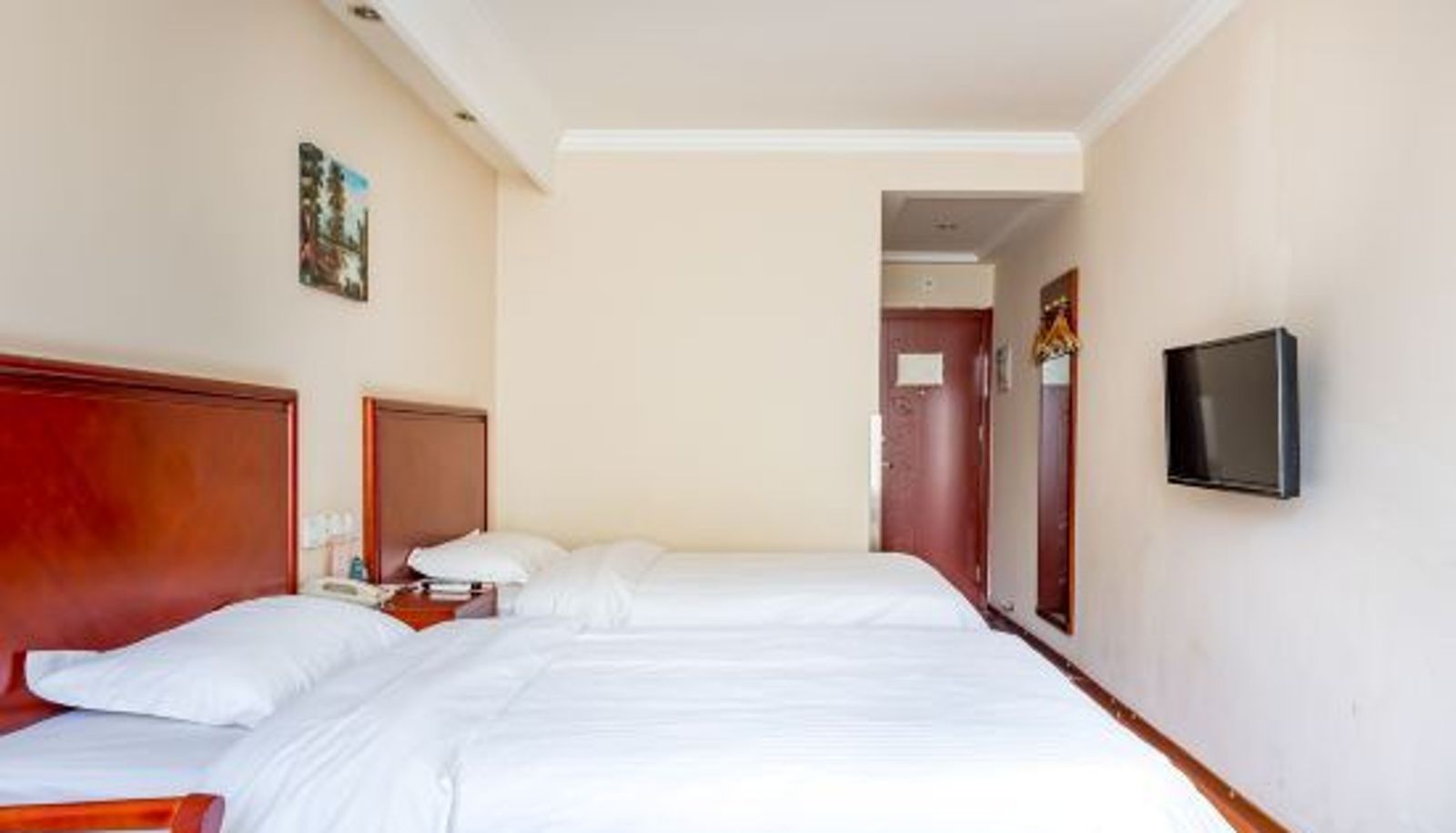 Business-Zimmer - GreenTree Inn Hebei Langfang Guangyang Road Municipal Government Express Hotel