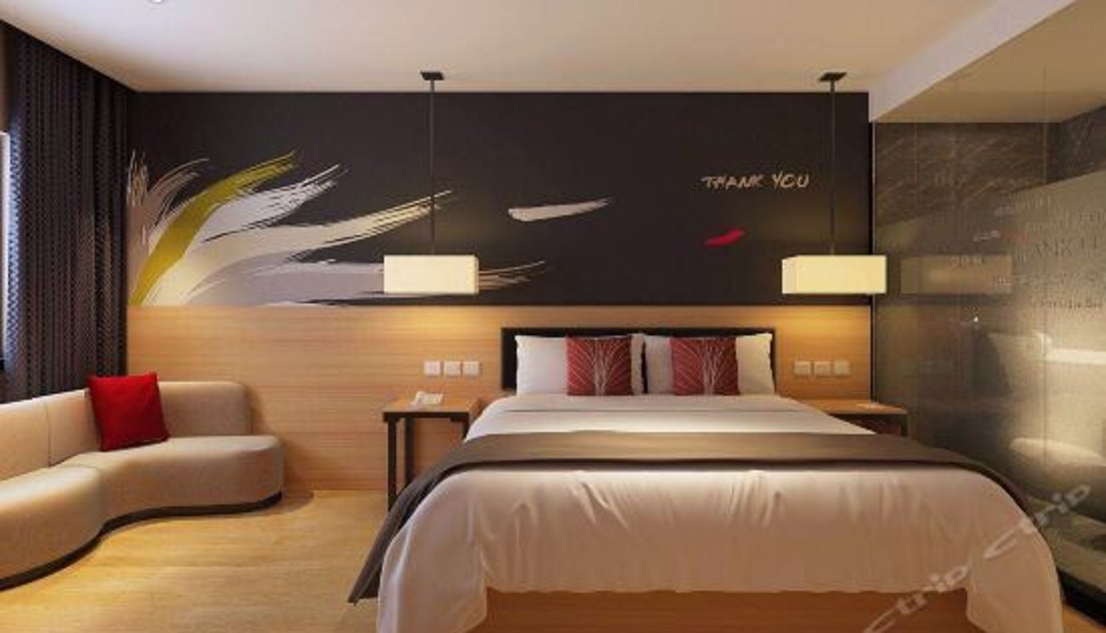 Business-Zimmer - Fengbaoben Boutique Hotel (Chongqing Jiulongpo Shixin Road)