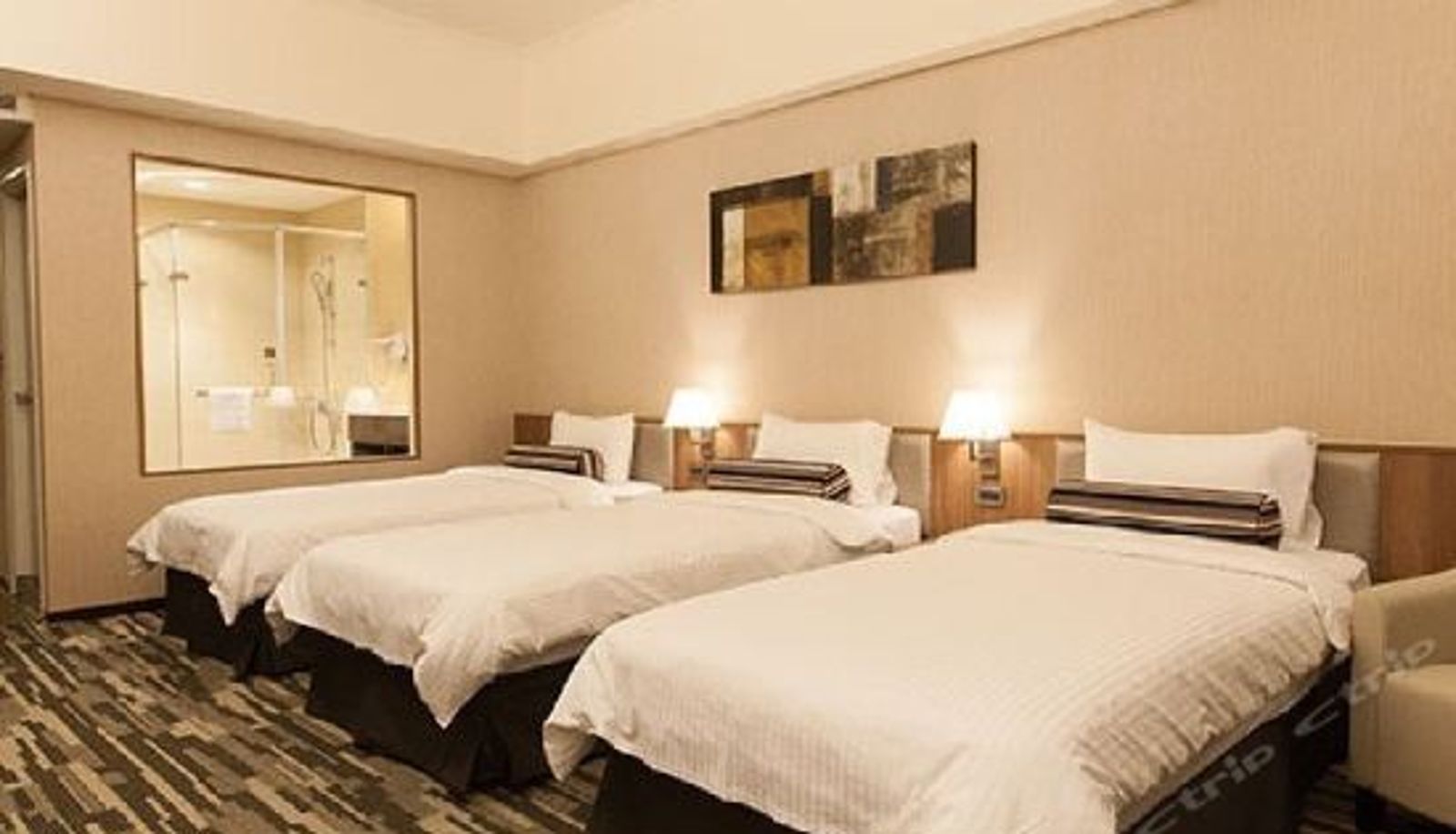 Triple room - F-商旅(台东知本馆)