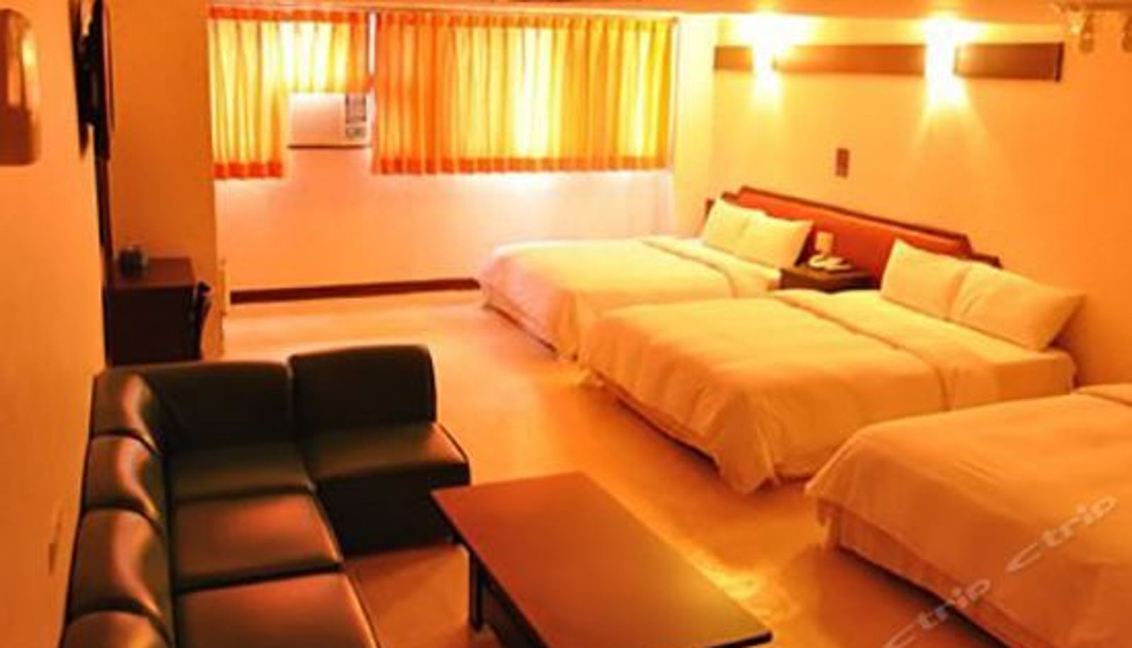 Pokój trzyosobowy - Yilan Dongluo Dong Da Hotel