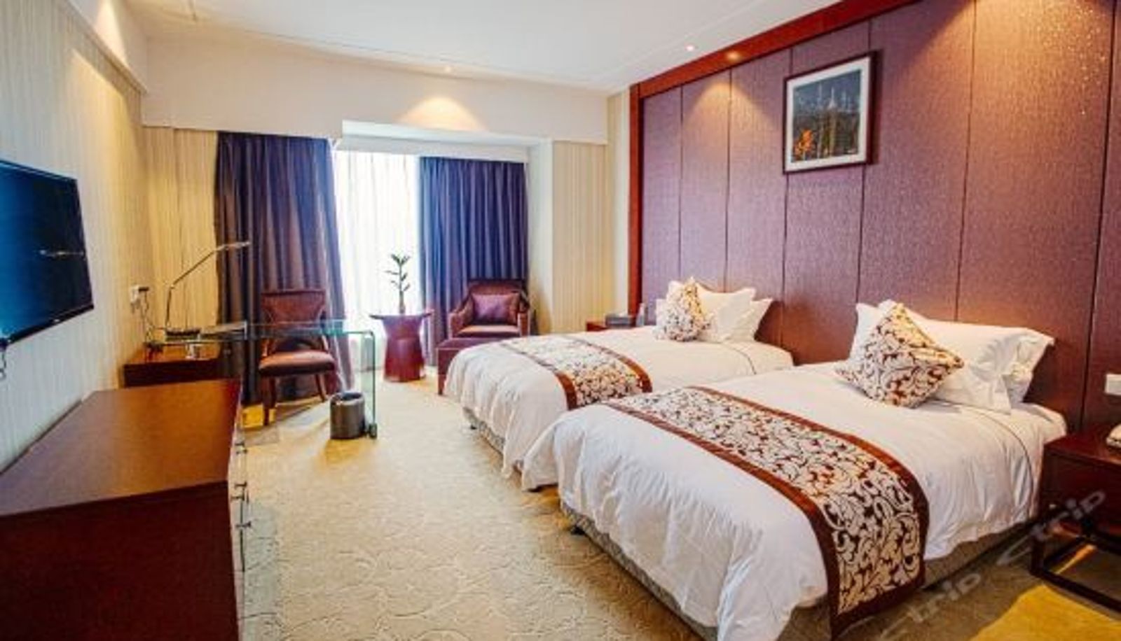 Pokój z widokiem na jezioro - Huachen San Siro Hotel