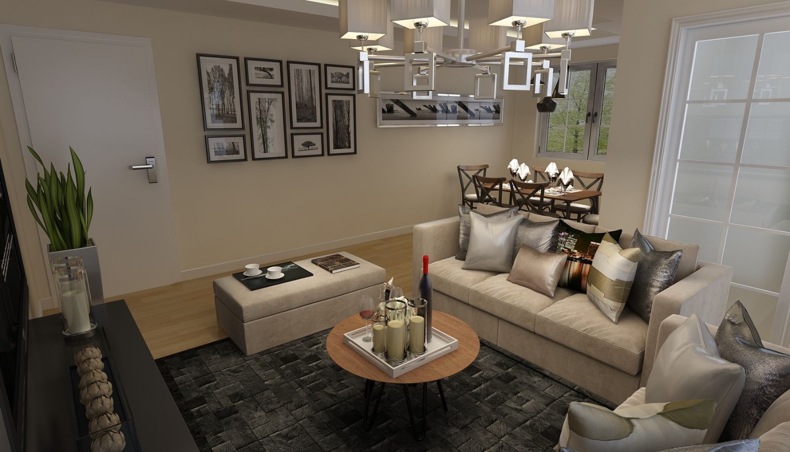 Kitchen area in the room - Empula Hotel & Residences
