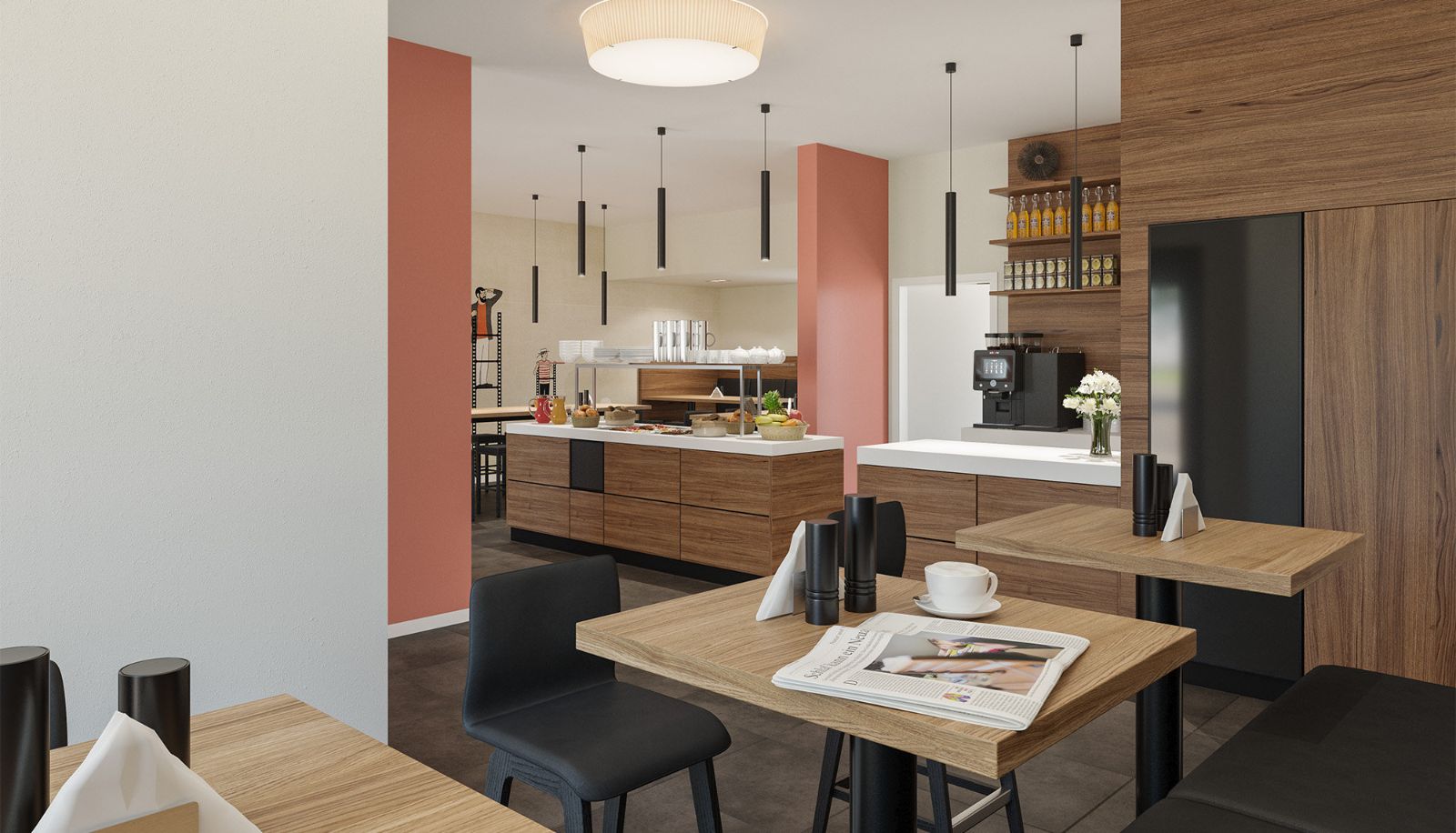 Salle de petit-déjeuner - Mintrops Concierge Hotel