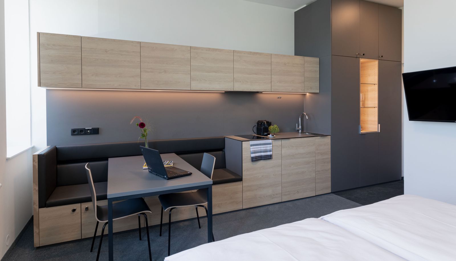 Kitchen area in the room - TT-rooms