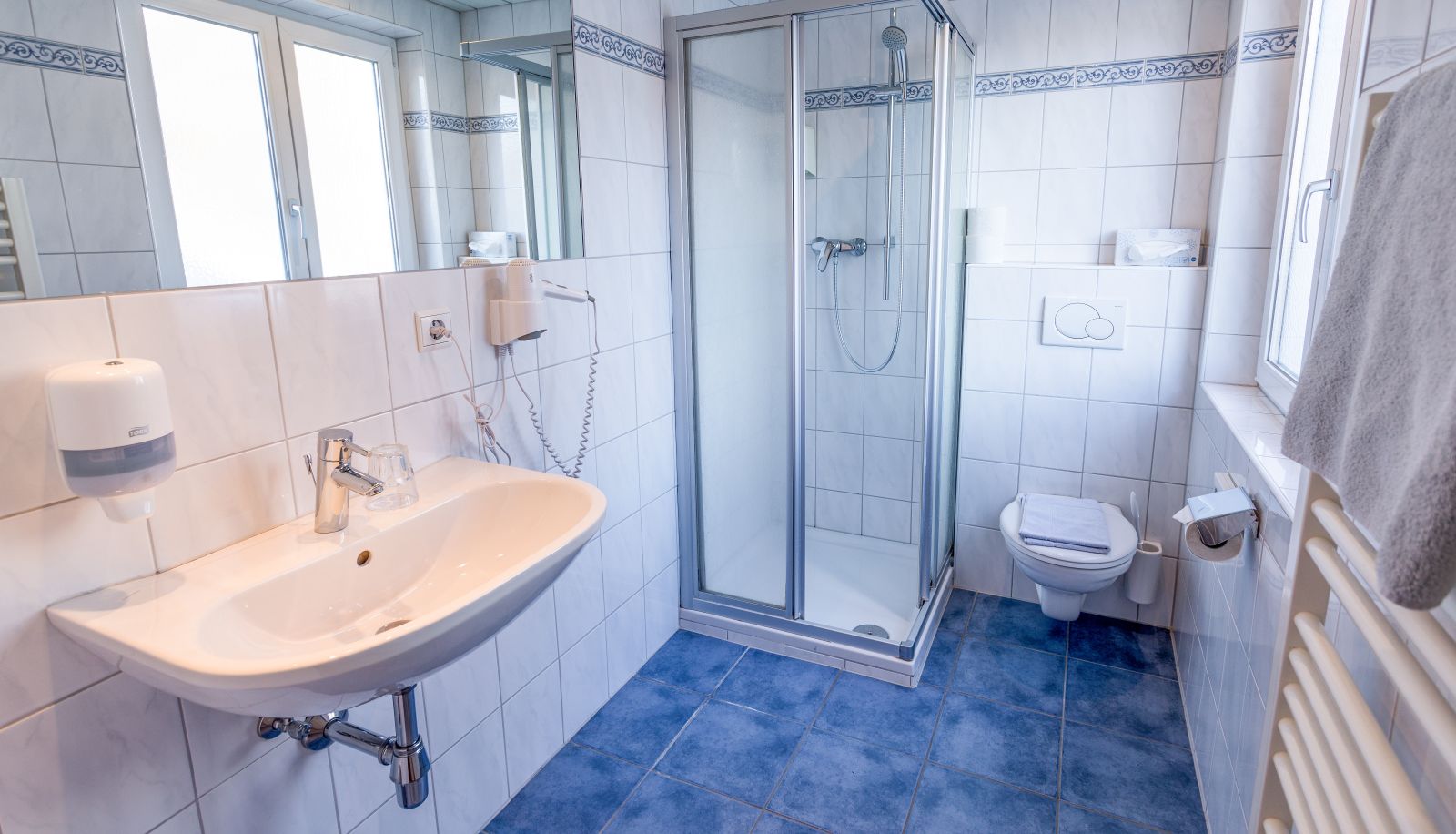 Badezimmer - Gästehaus Lamm