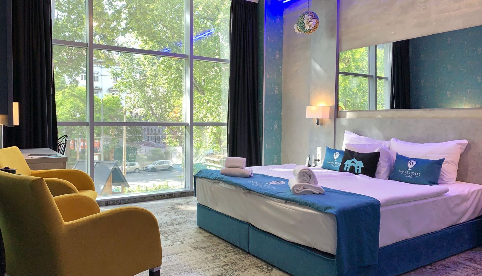 Zewnętrzna część hotelu - Smart Hotel Budapest