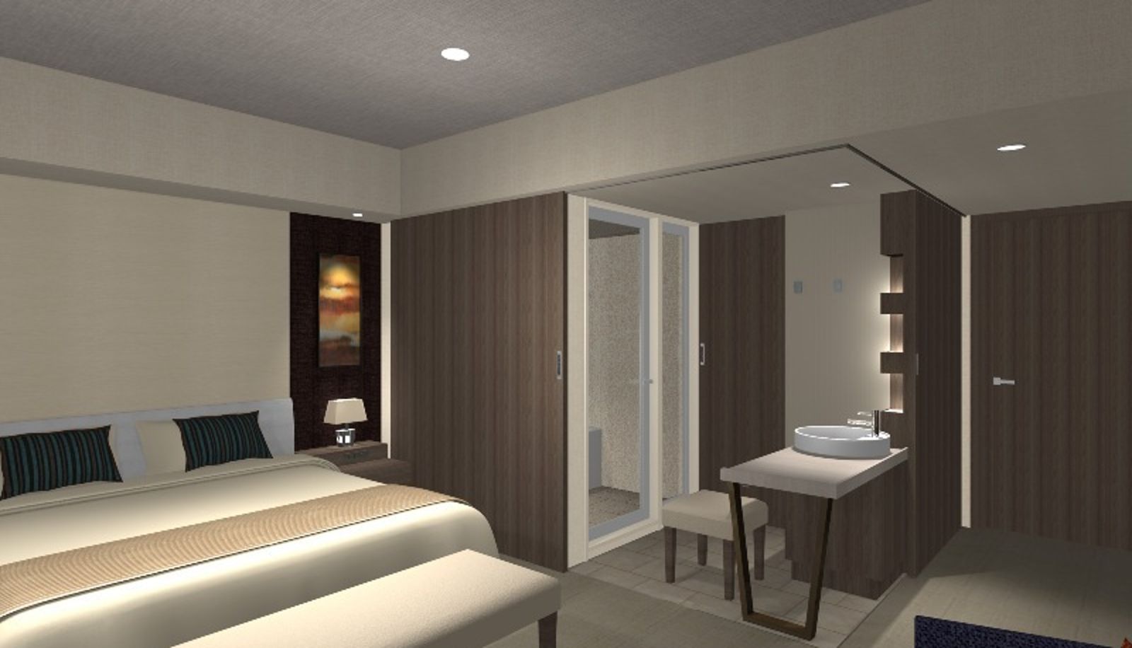 Standardzimmer (Doppel) - Tokyu Stay Ginza