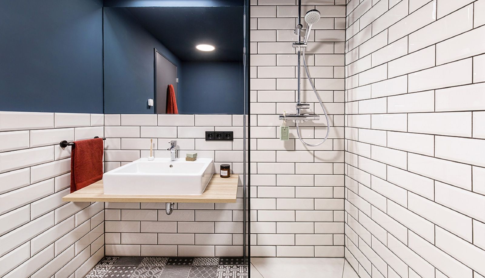 Badezimmer - ipartment Frankfurt Airport