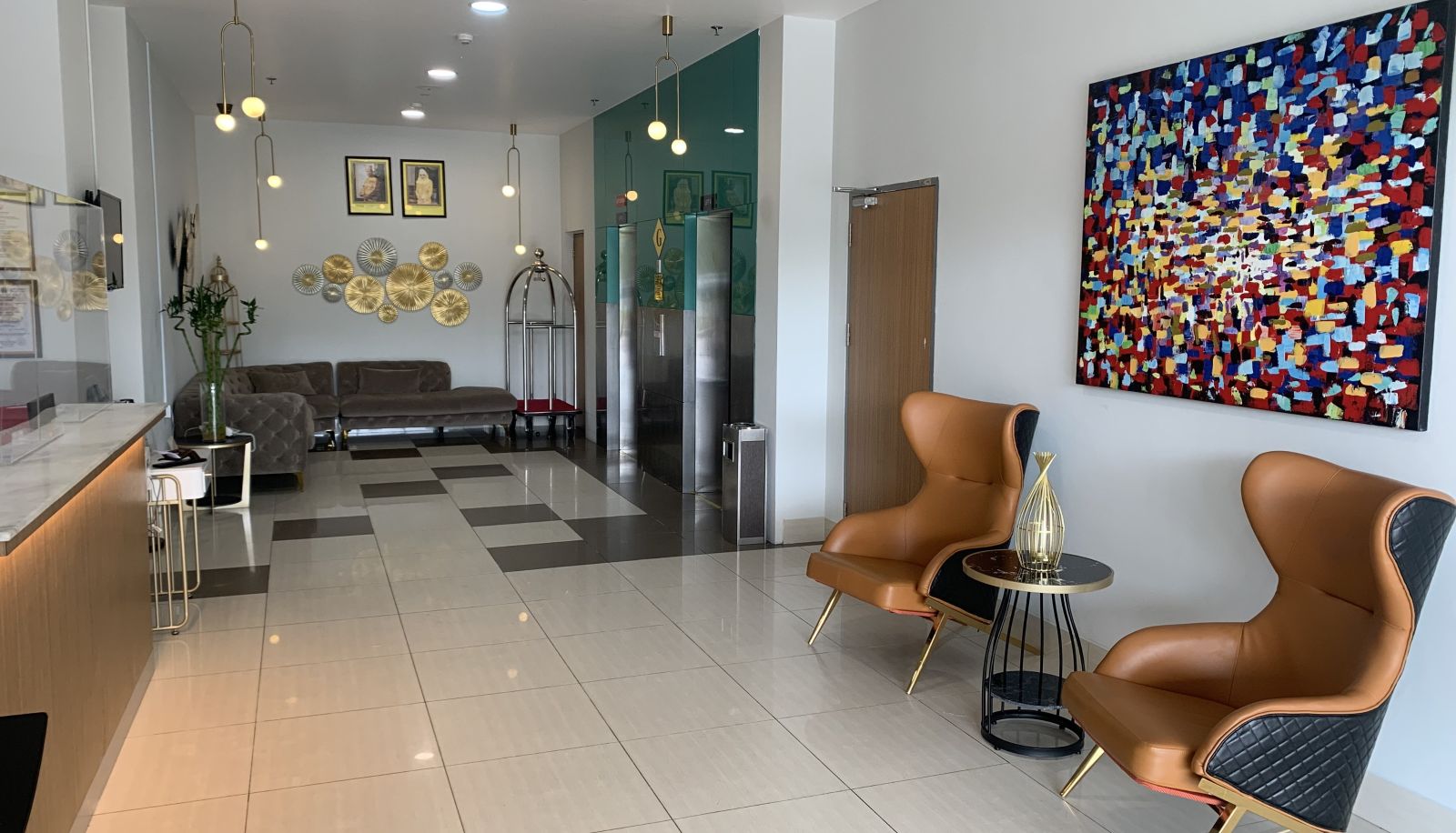 Hall - Aman Hills Hotel