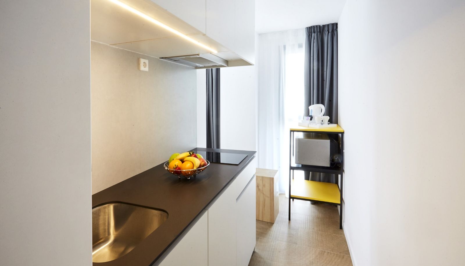 Keuken in de kamer - Moontels Alameda 41