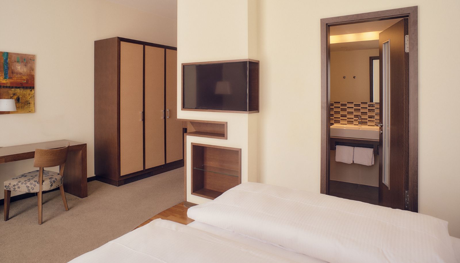 Standardzimmer (Doppel) - Aparthotel Treudelberg
